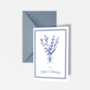 Kartka dla babci i dziadka, karta okolicznościowa