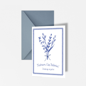 Kartka dla babci, kocham Cię Babciu