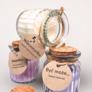 Zestaw 3 świeczek sojowych na prezent, spektakl cudnych woni