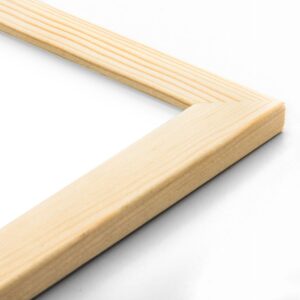 Ramka sosnowa naturalne drewno 20 x 20 cm