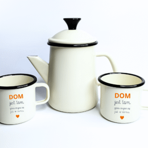 Zestaw emaliowany na prezent